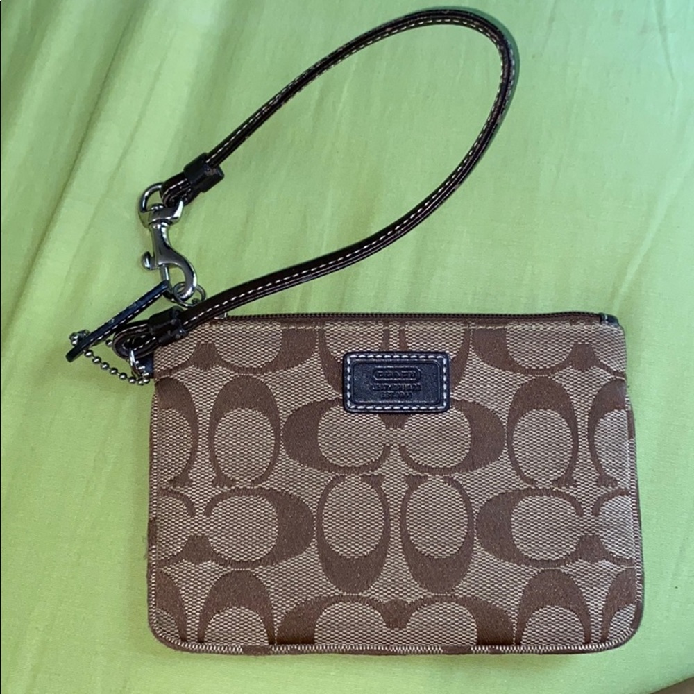Coach wristlet